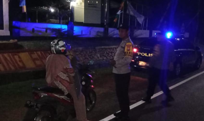 Ciptakan Kelancaran Lalu Lintas, Polres Benteng Gelar Turlalin  