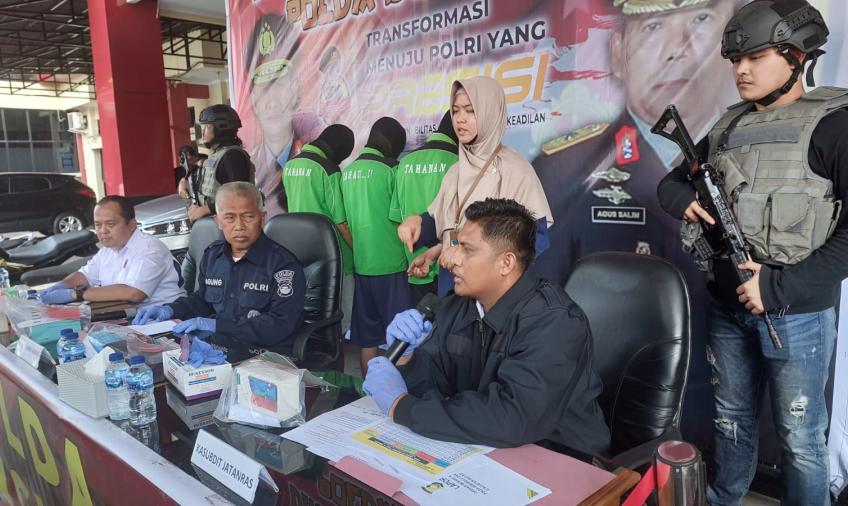 Capai Target 100 Persen, Ops Musang Nala Polda Bengkulu Tangkap 36 Tersangka