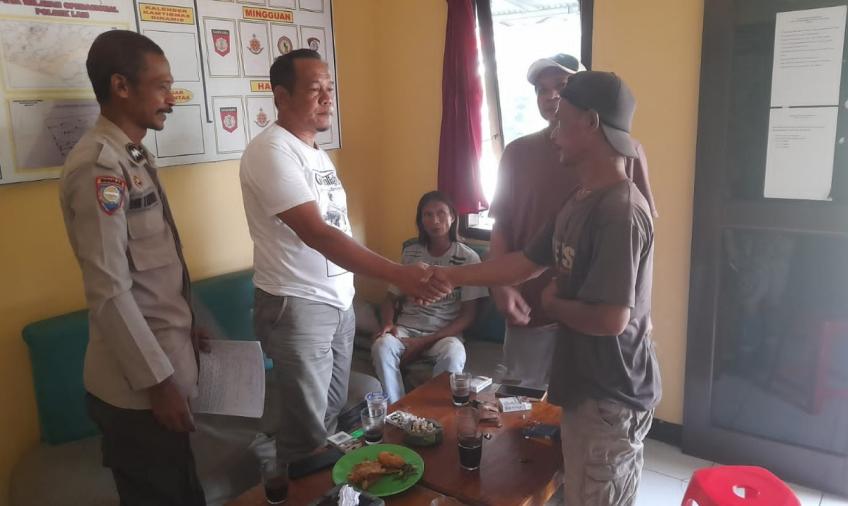 Problem Solving, Polsek Lais Mediasi Perkara Pencurian Kelapa Sawit 
