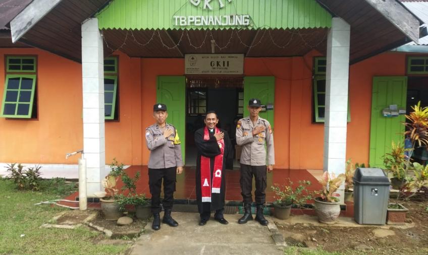 Bentuk Pelayanan Kepada Masayrakat, Polres Benteng Gelar Pengamanan Rumah Ibadah