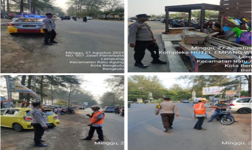 Cegah Gangguan Kamtibmas yang Dianggap Rawan, Polsek Ratu Agung Patroli Rutin 