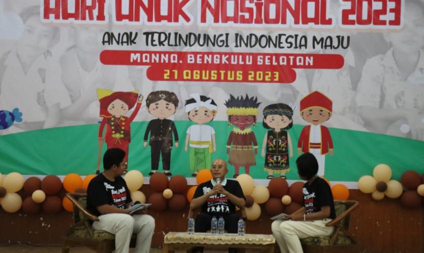 Wakapolres BS Hadiri Peringatan Hari Anak Nasional Tahun 2023 