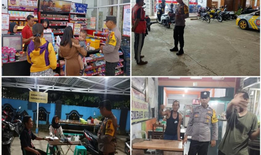 Tingkatakan Keamanan, Polsek Kampung Melayu Patroli Dialogis 