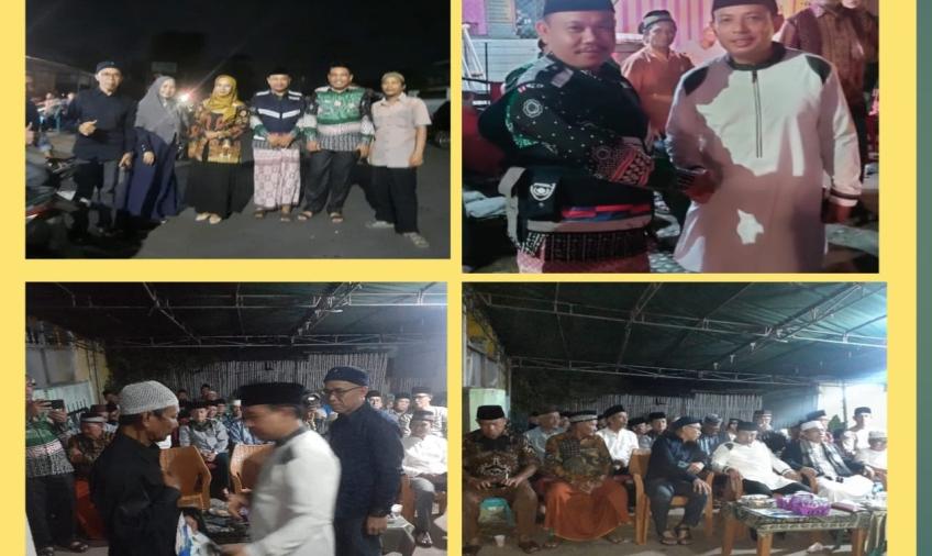 Hadir di Takziah Malam Ketiga Warga Binaannya, Bhabinkamtibmas Titipkan Pesan Kamtibmas 