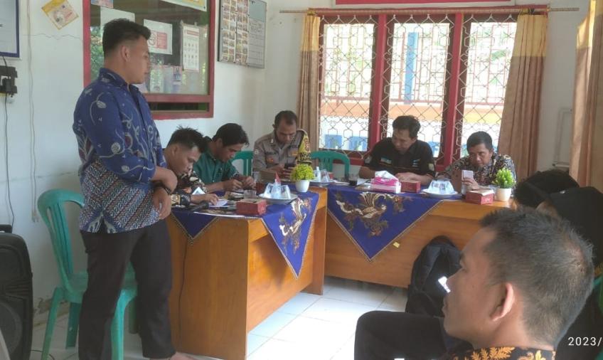 Polsek Giri Mulya Hadiri Musyawarah Transformasi Dana Bergulir Masyarakat 