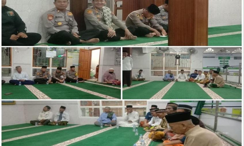 Laksanakan Inovasi Subuh Keliling, Kapolresta Bengkulu Sambangi Masji Al-Ikhlas 