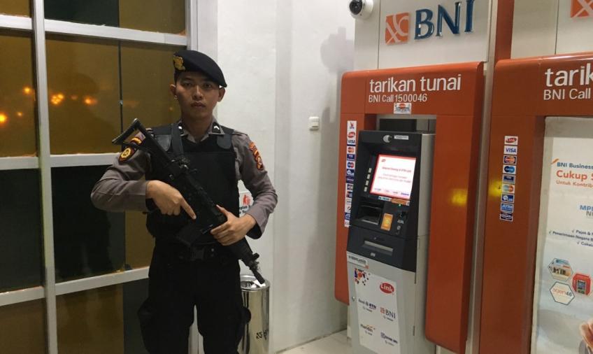 Cegah Perampokan, Sat Sampata Patroli ATM di Wilkum 