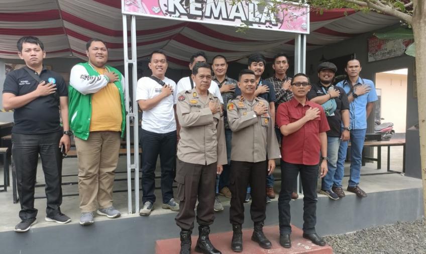 Jalin Sinergitas Bersama Insan Pers, Polres Bengkulu Selatan Gelar Coffe Morning 