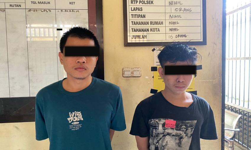 Dua Pemuda Seginim Tersangka Penjual Samcodin  Diserahkan Sat Resnarkoba Polres BS ke JPU   