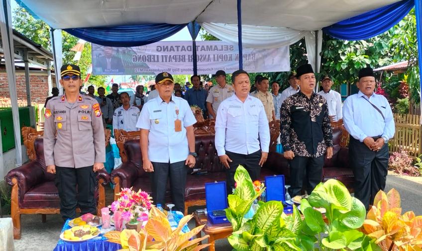 Dukung Program Ketahanan Pangan, Polres Lebong Hadiri Sosialisasi Program MT2