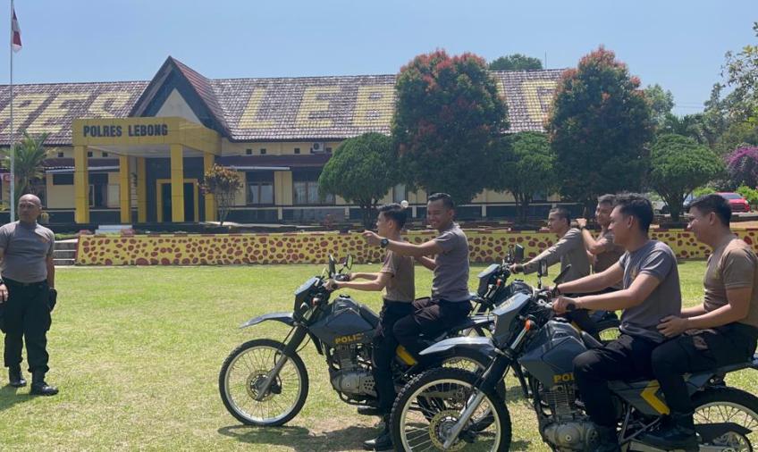 Tingkatkan Profesionalitas, Personel Polres Lebong Laksanakan Latihan Dalmas