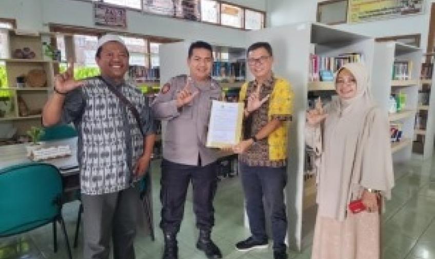 Dukung Program Bhabinkamtibmas, Perpusda Rejang Lebong Jalin Kerjasama 