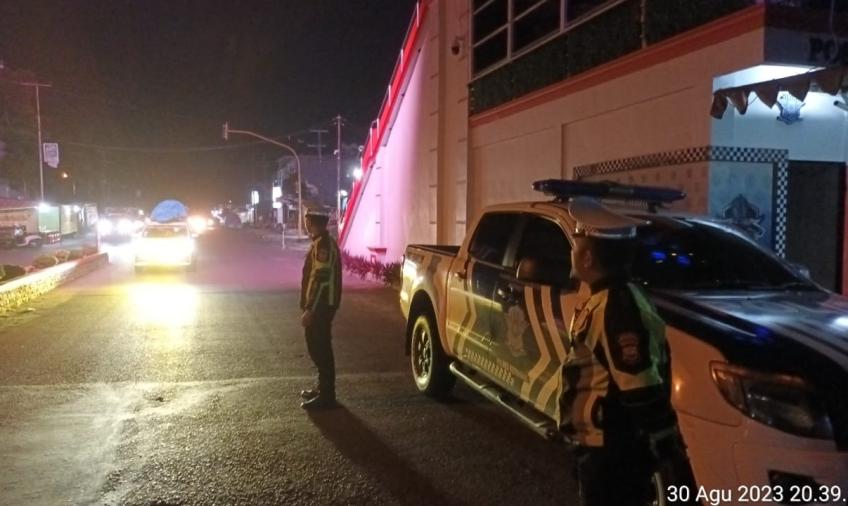 Harkamtibmas, Polres Kepahiang Tingkatkan Patroli Malam Hari