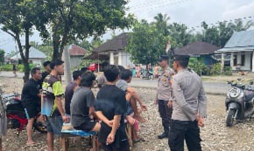 Ops Bina Kusuma 2023, Sat Binmas Polres BU Berikan Sosialisasi Cegah Aksi Premanisme