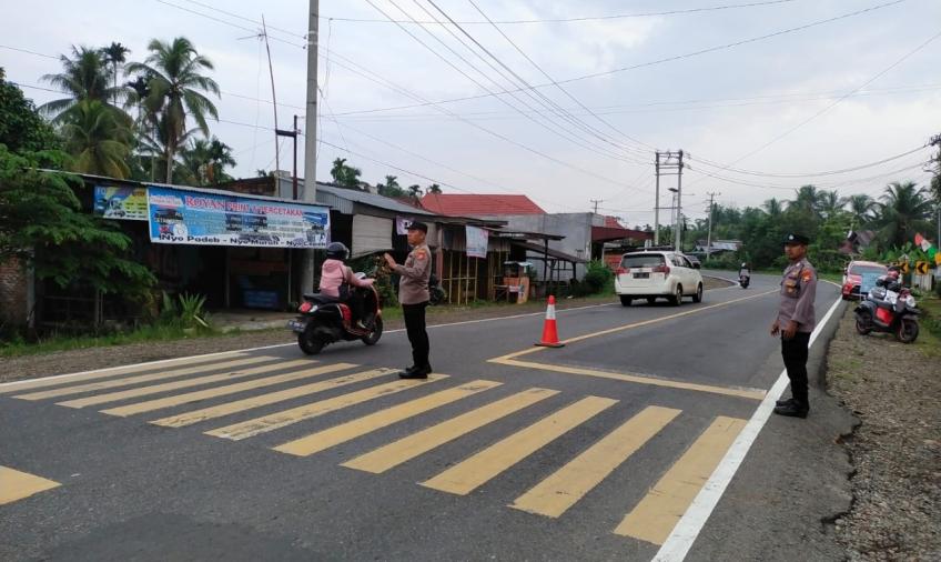 Strong Point Pagi, Wujud Nyata Pelayanan Sat Lantas Polres Benteng