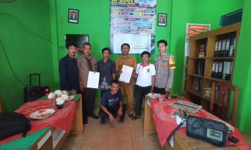 Problem Solving, Bhabinkamtibmas Mediasi Permasalahan Warga di Desa Binaannya