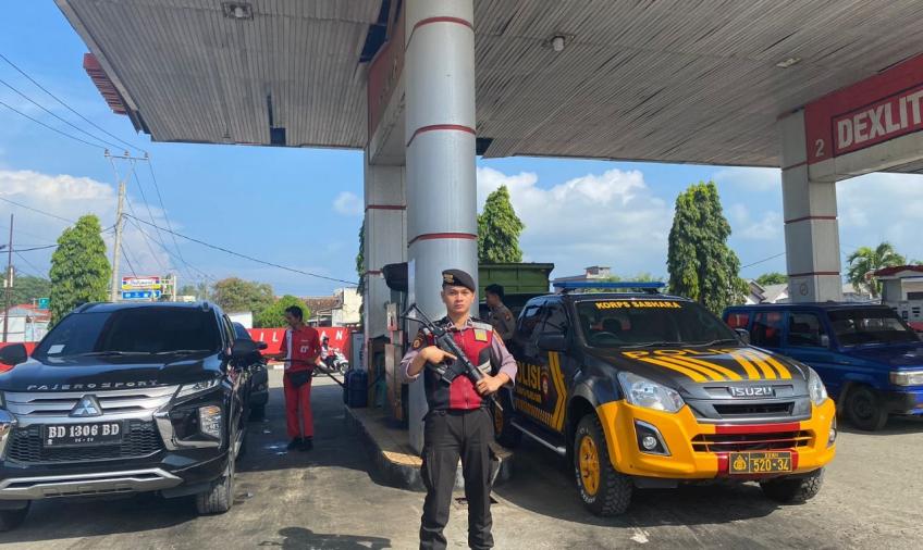Cegah Kejahatan yang Meresahkan Masyarakat, Sat Samapta Polres Kaur Gelar Patroli