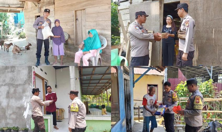 Program Selasa Berbagi Polres Kaur dan Polsek Jajaran Masih Berlanut 