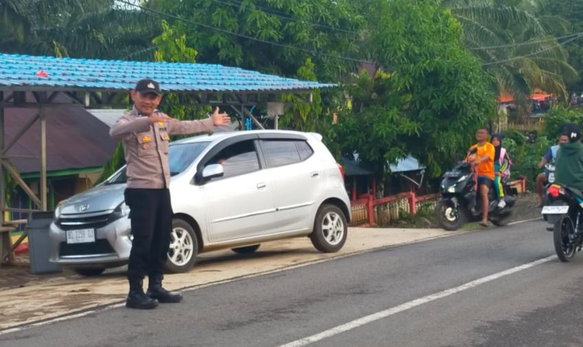 Hadir di Tengah Masyarakat Polsek Giri Mulya Laksanakan Commander Wish