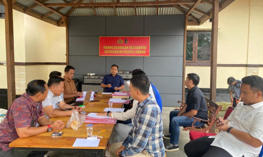 Satreskrim Polres Lebong Gelar Anev