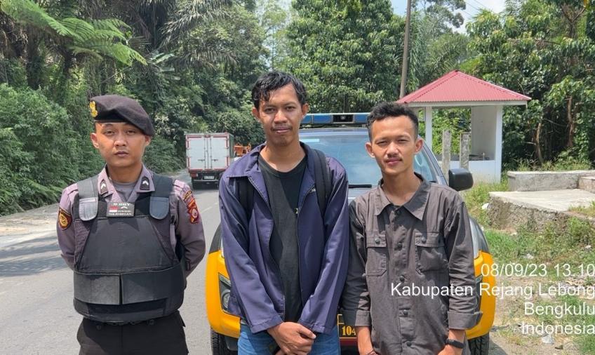 Cegah Tindak Kriminal, Polres Rejang Lebong Lakukan Pengawalan di Jalan Lintas Curup-Lubuklinggau