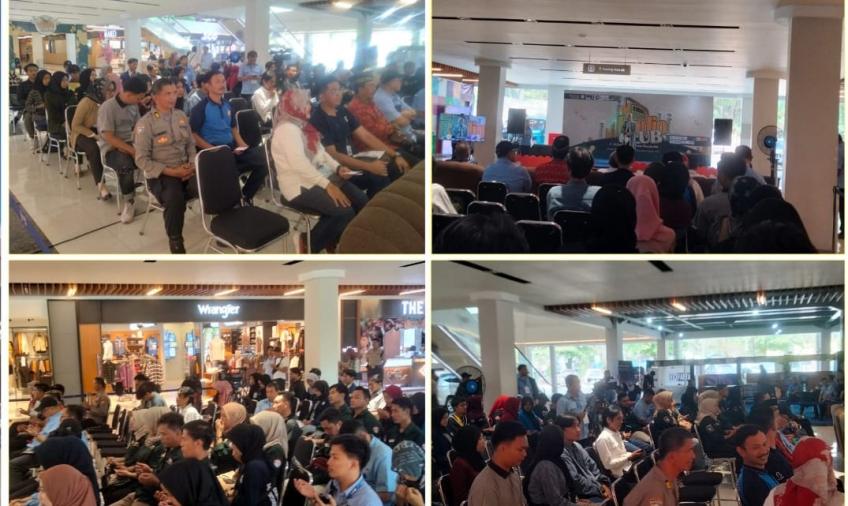 Polsek Ratu Samban Hadir dan Monitoring Kegiatan  Opening Ceremony Radio Club Bengkulu