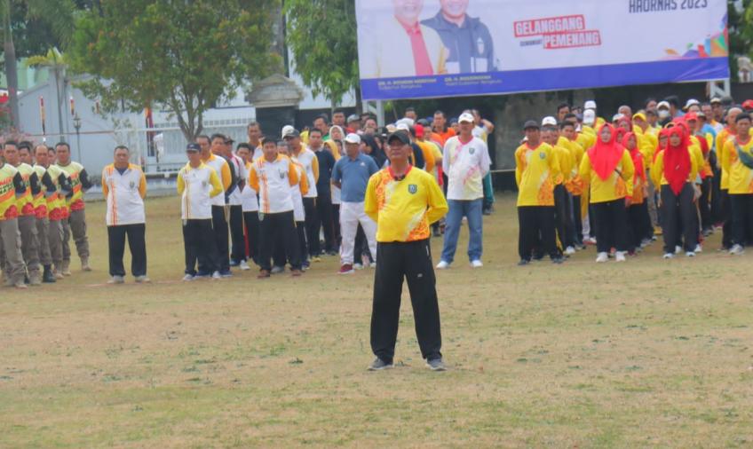 Tingkatkan Sinergitas, Wadir Pam Obvit Hadiri Upacara Harornas 2023