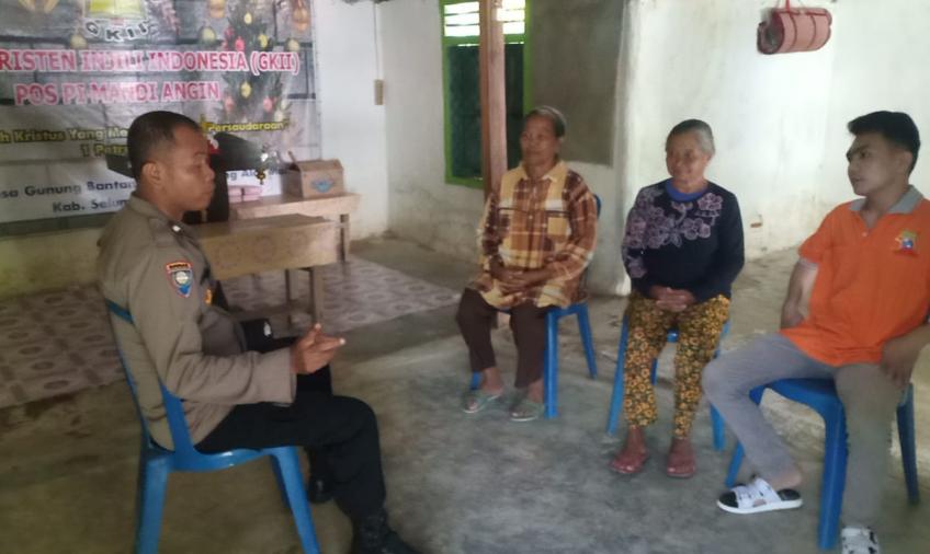 Polsek Semidang Alas Maras Gelar Minggu Kasih Dirumah Ibadah GKII