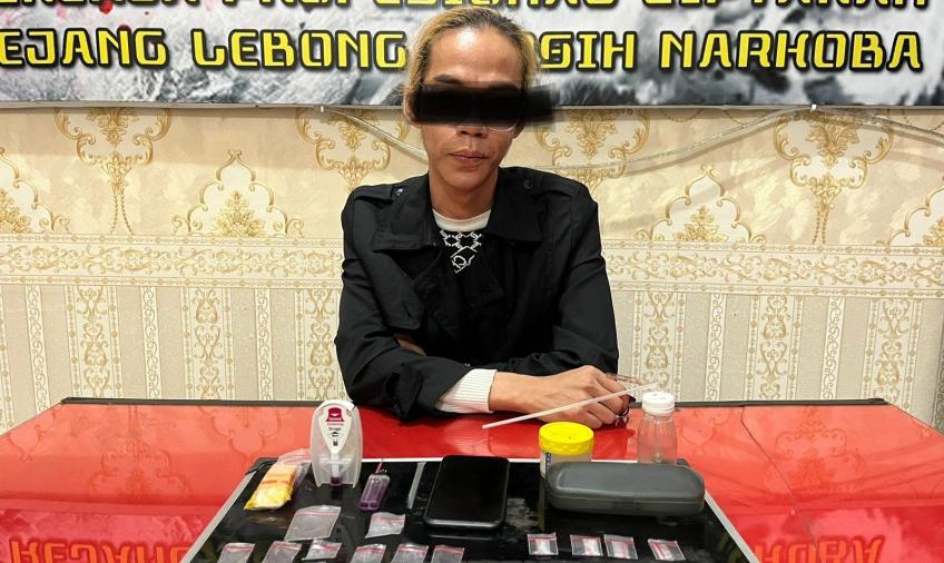 Ditangkap, Polisi Temukan 8 Paket Sabu dari Pria ini