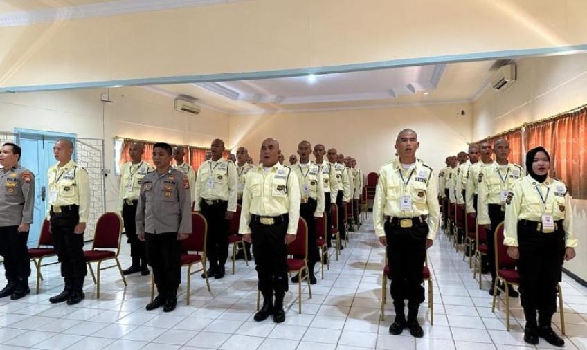 Sinergi Bersama PT AMP, Dit Binmas Polda Bengkulu Gelar Diklat Satpam Angkatan XI Tahun 2023