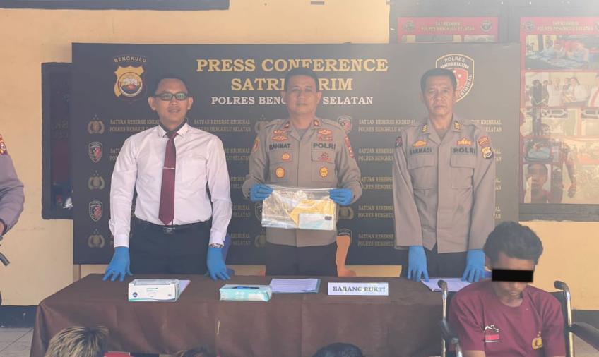 Main Keroyok, Dua Pemuda Seluma Ditangkap Polres Bengkulu Selatan