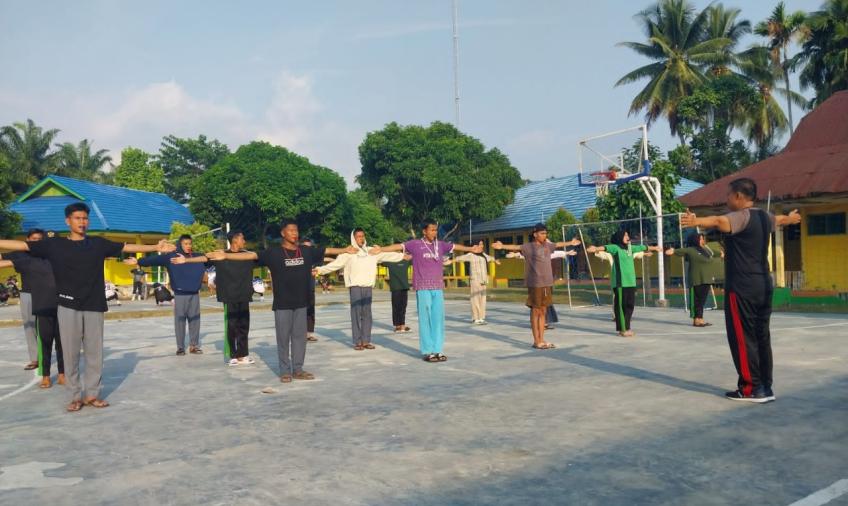 Aktifkan PKS, Polsek Kaur Utara Berikan Pelatihan di SMA Negeri 4 Kaur