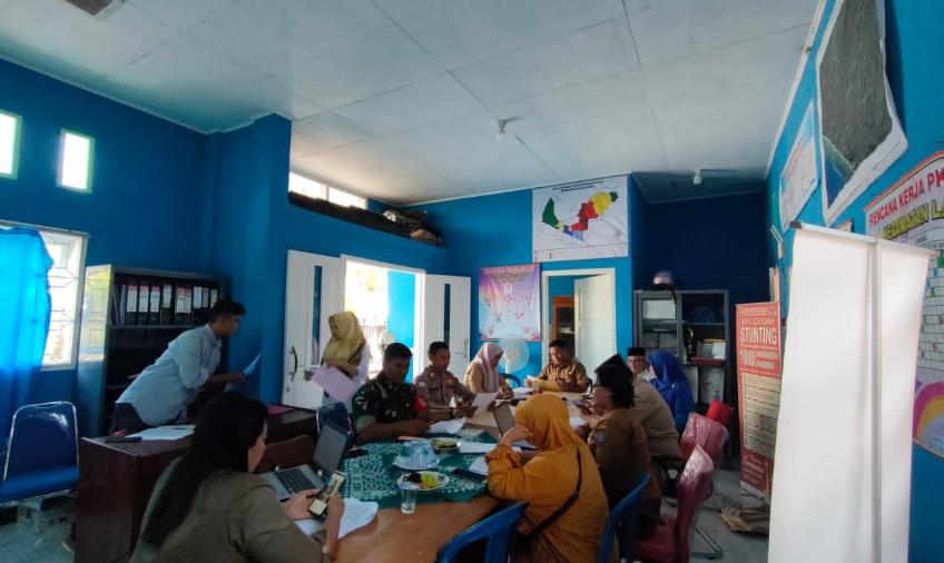 Dukung Percepatan Penurunan Stunting, Polsek Lais Hadiri Lokakarya Mini di Desa Pal Tiga 