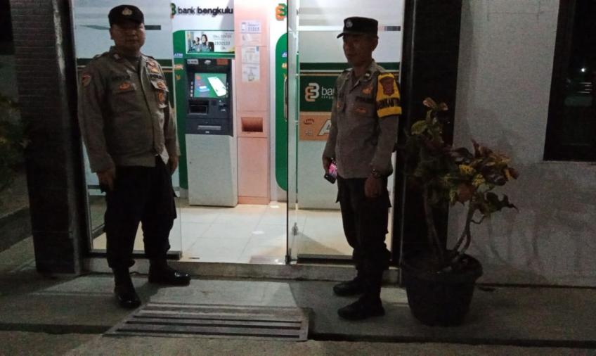 Patroli di Seputaran Wilkum, Polres Kaur Lakukan Pengawasan Kamtibas 
