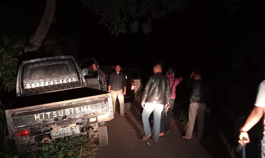 Polisi Selamatkan Mobil Pick Up yang Dicuri, Tapi Pelaku Kabur di Binduriang