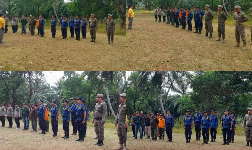 Satgas Penanggulangan Karhutla Kota Bengkulu Gelar Apel Pagi