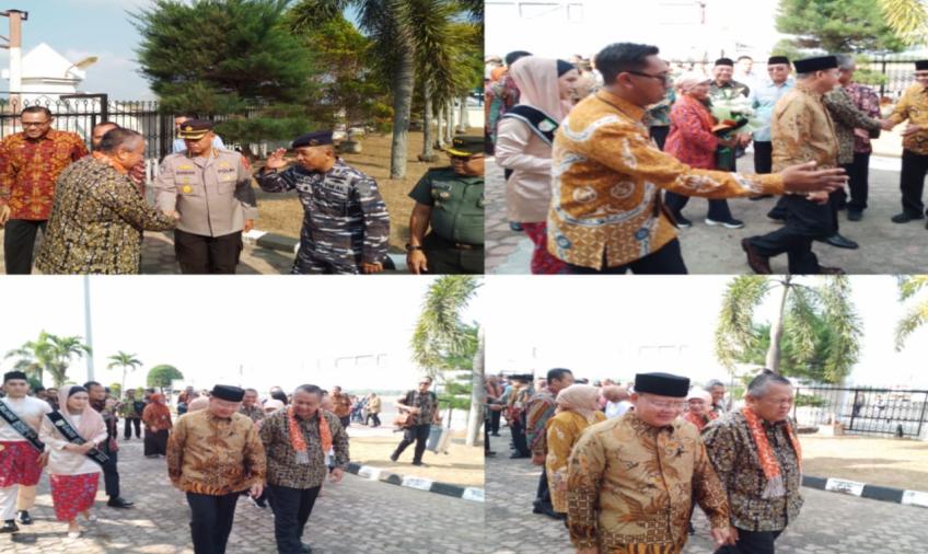Polresta Bengkulu Pengamanan Kunjungan Wakil Menteri Lingkungan Hidup di Bandara Fatmawati Sukarno