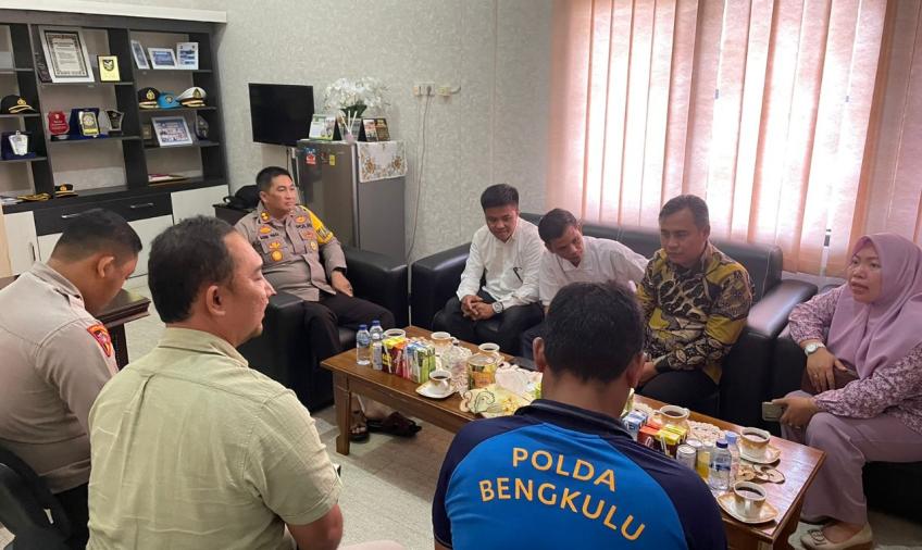 Koordinasi Terkait Pengamanan Pemilu 2024, Kapolres Selum Terima Kunjungan Silaturahmi dari Bawaslu 
