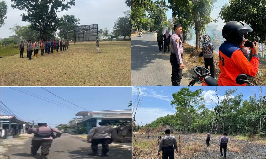 Satgas Penanggulangan Karhutla Kota Bengkulu Patroli dan Monitoring