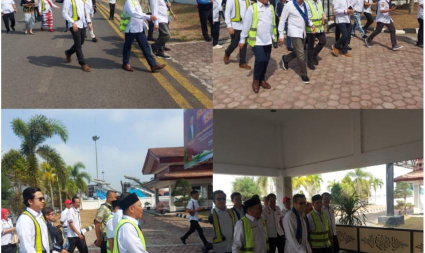 Pengamanan dan Monitoring Kedatangan Ketum Partai Perindo Bambang Hary Iswanto Tanoesoedibjo