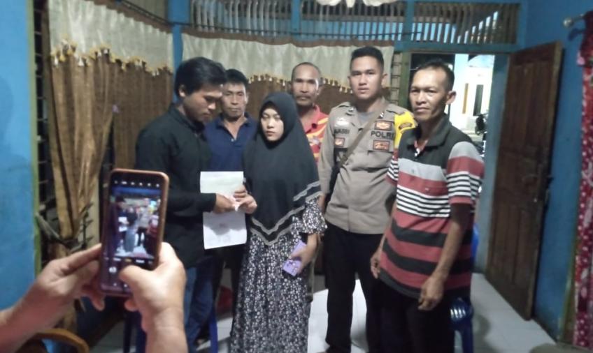 Bhabinkamtibmas Polsek Lebong Selatan Mediasi Perkara Pencurian Dalam Keluarga
