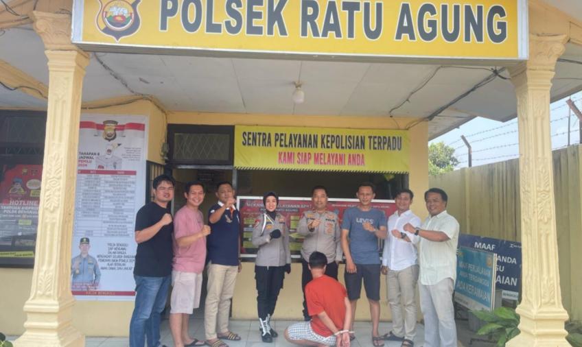 Polsek Ratu Agung Tangkap Terduga Pelaku Curat