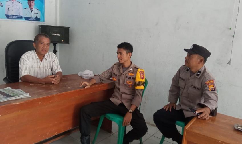 Bhabinkamtibmas Polsek Manna Sambang Sambang DDS di Padang Manis 