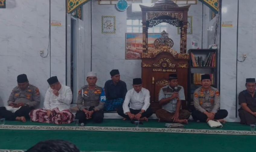 Wakapolda Hadiri Subuh Keliling Polresta Bengkulu di Masjid Al Ikhlas