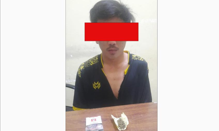 Simpan Ganja di Dalam Bungkus Rokok, Pemuda Lebong Diamankan Polisi