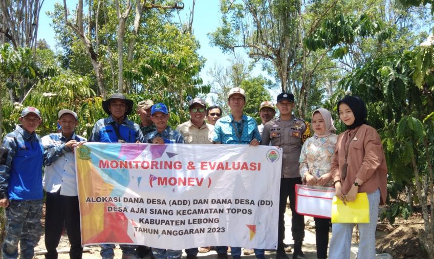 Bhabinkamtibmas Polsek Rimbo Pengadang Imbau DD dan ADD Dipergunakan Sesuai Aturan