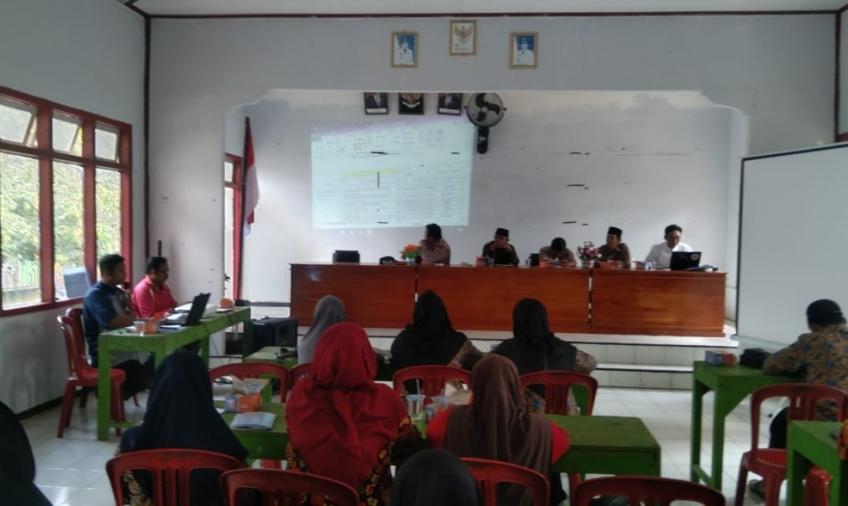 Polsek Giri Mulya Hadiri Musyawarah RKPDes  Wonoharjo   