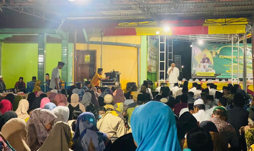 Ribuan Masyarakat Seluma Hadiri Acara Kunkai Baru Bersolawat 