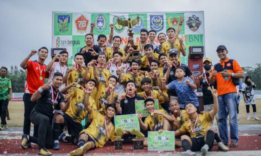 Tribrata Rafflesia Dari Polda Bengkulu Sabet Juara Dandim Cup 2023
