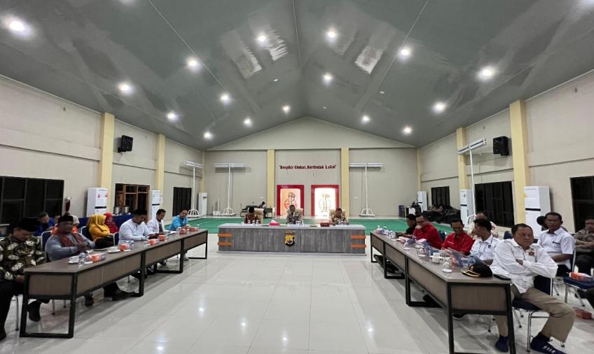 Melalui Zoom Meeting Polresta Bengkulu Ikuti Dialog Publik Pilpres 2024 